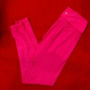 Pink Lululemon Leggings